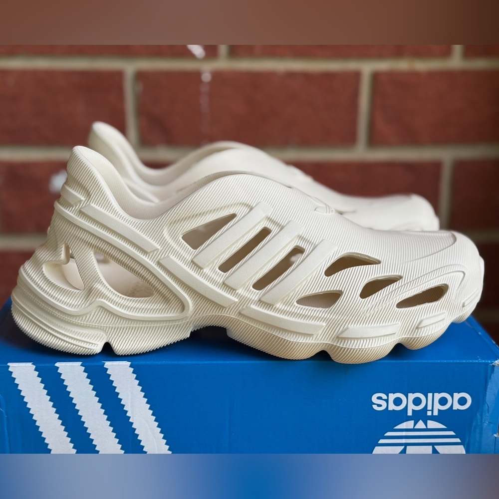 Adidas Adifoam Supernova J Kids Tan New Sneakers Slip Ons